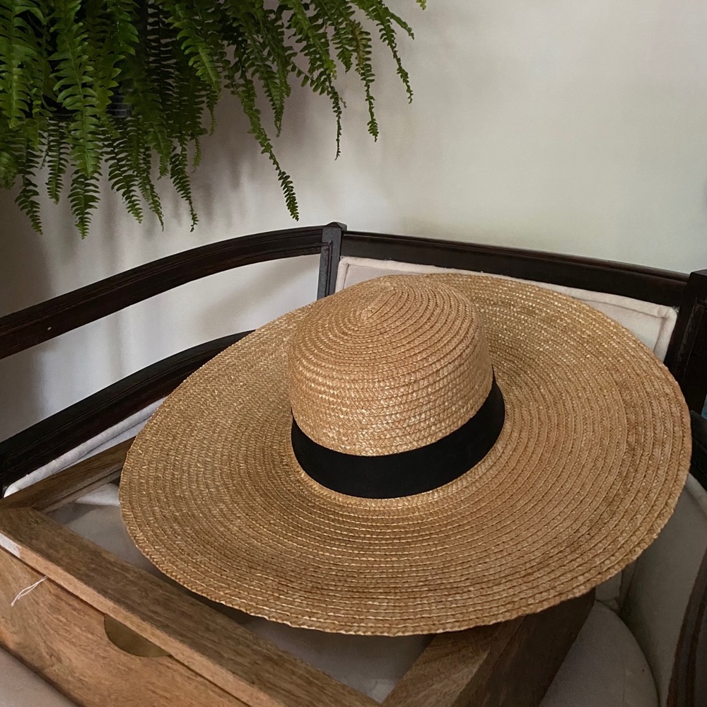 Gigi Pip Wide Brim Straw hat